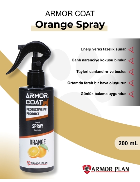Protective Pet Product Intensive Defence Orange Spray 200 ML