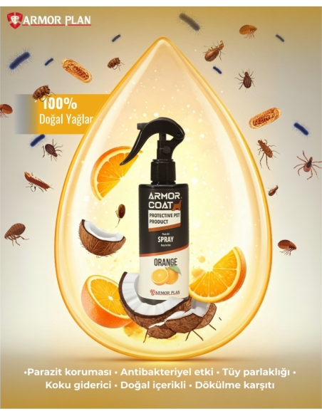 Protective Pet Product Intensive Defence Orange Spray 200 ML