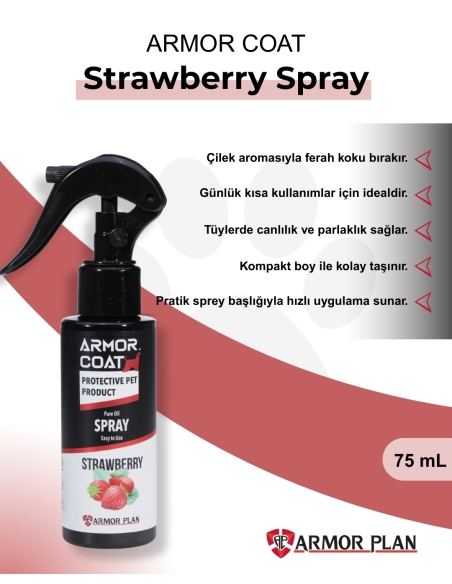 Protective Pet Product Intensive Defence Strawberry Spray 75 ML