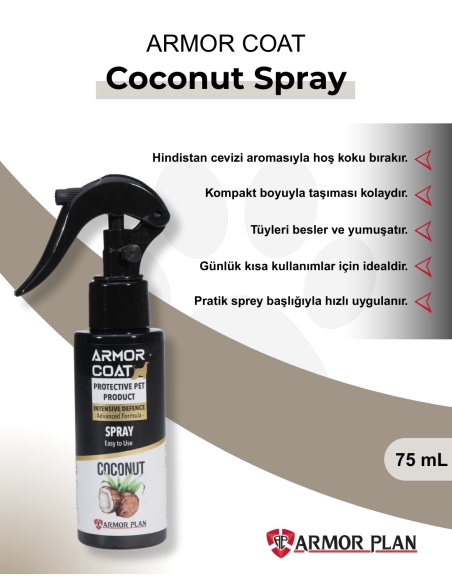 Protective Pet Product Intensive Defence Coconut Spray 75 ML