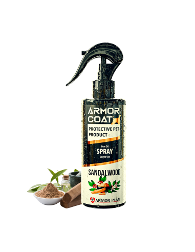 armor coat sandalwood kopek bakim spreyi, terapi serisi