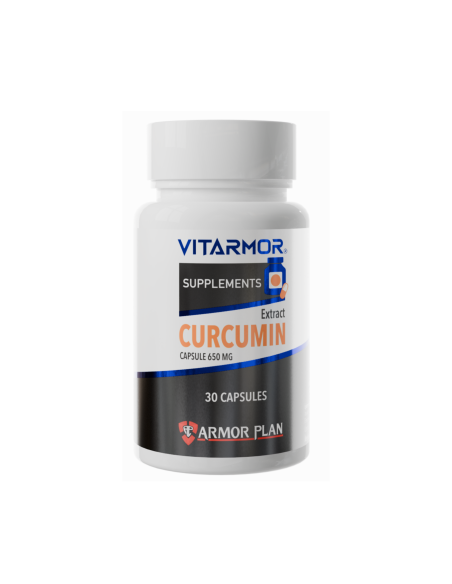 Vitarmor Curcumin Extract Capsule 650 mg – Köpekler İçin Yüksek Saflıkta Antioksidan ve Eklem Desteği
