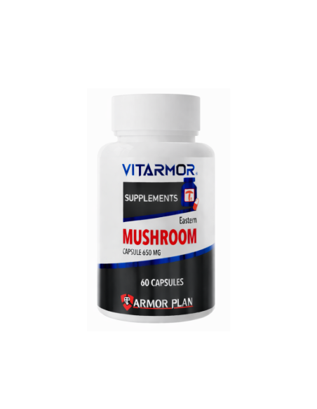 Vitarmor Eastern Mushroom Capsule 650 mg – Kedi ve Köpekler İçin Gelişmiş Bağışıklık Desteği