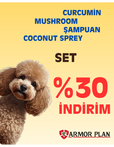 Curcumin + Mushroom + Shampoo + Coconut Spray Set