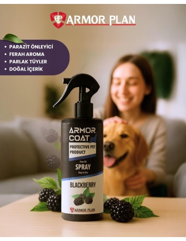 Böğürtlenli Köpek Bakım Spreyi