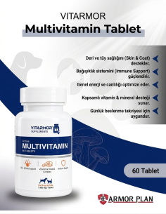 vitarmor köpek multivitamin tablet 2