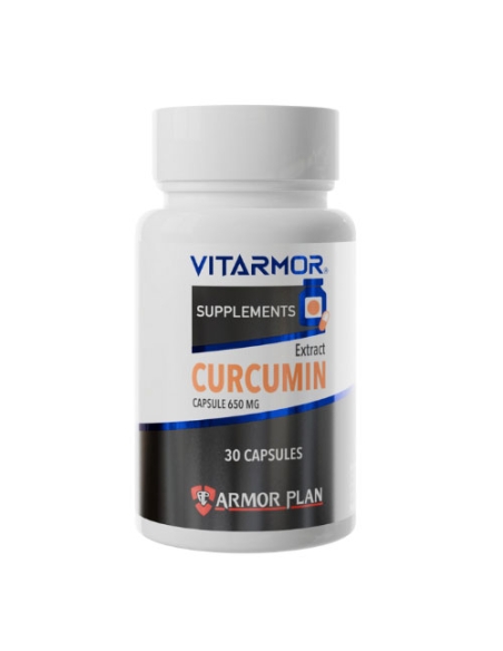 Vitarmor Curcumin Extract Capsule 650 mg – Köpekler İçin Yüksek Saflıkta Antioksidan ve Eklem Desteği