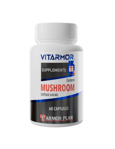 Vitarmor Eastern Mushroom Capsule 650 mg – Kedi ve Köpekler İçin Gelişmiş Bağışıklık Desteği