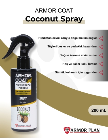 hindistan cevizi yagli kopek tuy parlatici luks bakim