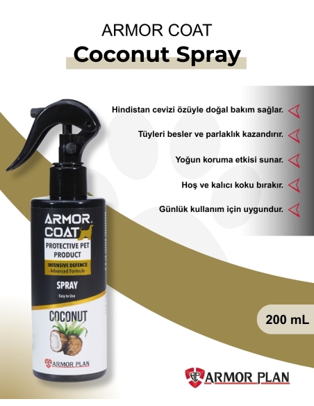 Protective Pet Product Intensive Defence Coconut Spray 200 ML