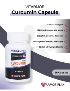 Vitarmor Curcumin Extract Capsule 650 mg – Köpekler İçin... 2