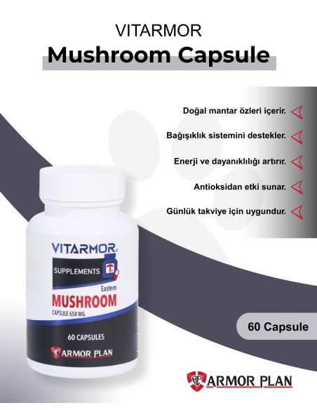 Eastern Mushroom Capsule 650mg