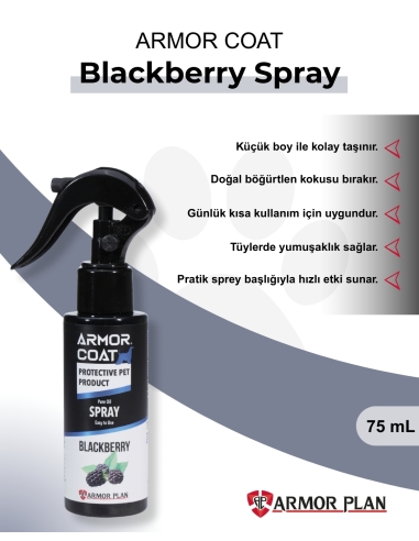 Böğürtlenli Köpek Bakım Spreyi