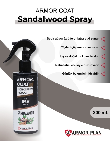 Protective Pet Product Intensive Defence Sandalwood Spray 200 ML